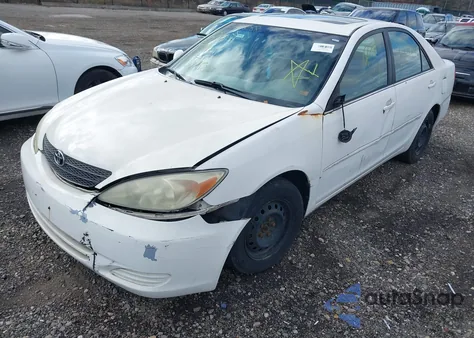 2004 Toyota Camry Le из США, поврежденный, VIN 4T1BE32K34U372288